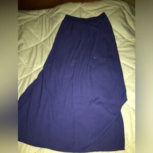 Maxi Navy blue Skirt by Faded Glory